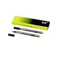 Montblanc 2 Document Marker Refills Luminous Yellow