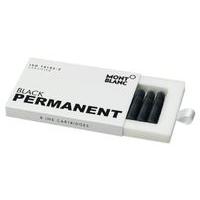Montblanc Permanent Black Ink Cartridges (8 per pack)