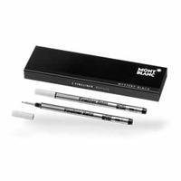 montblanc black fineliner refill pack of 2