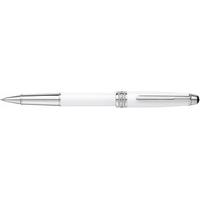 Montblanc 163 SOL White Solitaire Rollerball