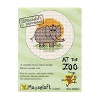 Mouseloft Elephant At The Zoo Cross Stitch Kit
