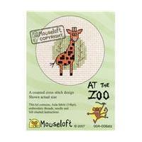 Mouseloft Giraffe At The Zoo Cross Stitch Kit