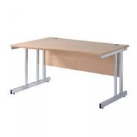Momento 1400mm LH Wave Desk Beech