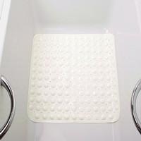 Mould Free Shower Mat Colours - White Square Shower mat