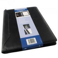 monolith conference folder with a4 pad and calculator black 2914