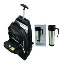 Motion II 2 in 1 Wheel Laptop Backpack with FOC Mug