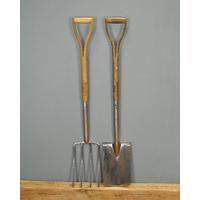 Moulton Mill Stainless Steel Digging Spade & Fork Set by Gardman