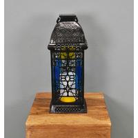 moroccan candle lantern solar by gardman