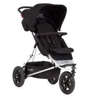 mountain buggy plus one pushchair in black