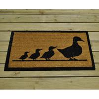 Mother Duck with Three Ducklings Design Doormat by Gardman