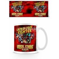 Mortal Kombat Choose Your Fighter Ceramic Mug