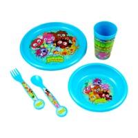 Moshi Monsters Official Dinner Set (pack Of 5) - Multi-colour