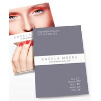 Models Business Cards, 50 qty