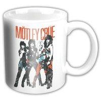 Motley Crue World Tour Vintage White Coffee Mug Boxed Official Gift