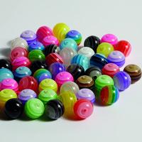 Moon Resin Beads. 10mm. Pack of 170