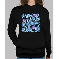 morning glory floral pattern