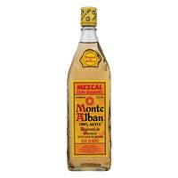 monte alban mezcal with agave worm 70cl