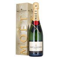 moet chandon imperial brut champagne 75cl silver gift box