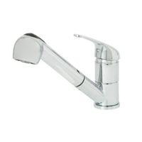 mokau chrome effect top lever tap