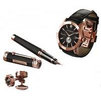 Montegrappa Nelson Mandela Fountain Pen Watch & Cufflink Set