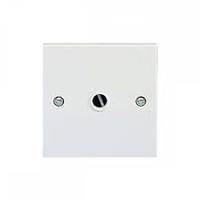 moulded 20a front entry flex outlet plate fused connection unit