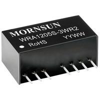 Mornsun WRA1212S-3WR2 3W Dual O/P SIP Regulated Isolated DC Conver...