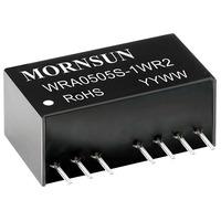 Mornsun WRA1205S-1WR2 1W Dual O/P SIP Regulated Isolated DC Conver...