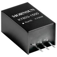 Mornsun K7803-1500 1.5A SIP Switching Regulator 3.3V DC