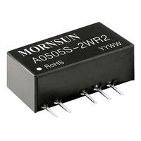 Mornsun A0515S-2WR2 2W Dual O/P SIP Unregulated Isolated DC Conver...