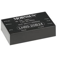 mornsun lh60 20b15 60w single output pcb mount ac module power sup