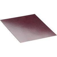 Mounting plate (L x W x H) 100 x 150 x 1 mm Phenolic paper Brown Proma 1 pc(s)