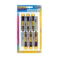 Modelcraft - 6pc Phillips Screw Driver Set