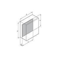 Mounting plate Steel plate Galvanized Schroff CONCEPTLINE 12406-814 1 pc(s)