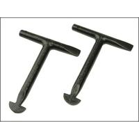 Monument 1010L Manhole Keys (Pack 2)