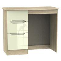 monte carlo oak effect dressing table h800mm w930mm