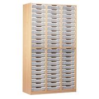 Monarch 48 Tray Storage Cupboard with No Doors