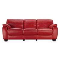 Moods 3 Seater Leather Sofa