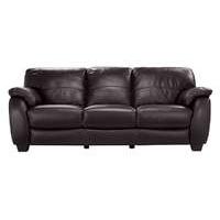 Moods 3 Seater Leather Sofa