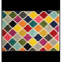 Mosaic Rug - Multicolour 80 cm x 150 cm