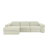 Movimento Leather Recliner Corne...
