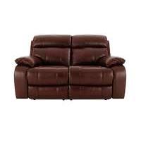 Moreno 2 Seater Leather Recliner Sofa