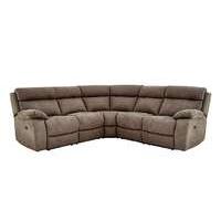 moreno fabric recliner corner sofa