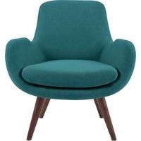 Moby Accent Chair, Mineral Blue
