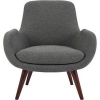 Moby Accent Chair, Marl Grey