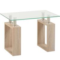 Monza Lamp Table Oak Effect