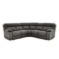 Moreno Fabric Recliner Corner Sofa