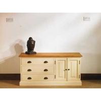 Mottisfont Painted Longlow Boy (Cream, Oak, Wooden)