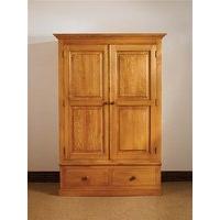 Mottisfont Waxed Double Wardrobe (Metal)