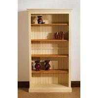 Mottisfont Painted 6ft x 3ft Bookcase (Blue, Pine)