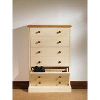 mottisfont painted large shoe rack white pine wooden